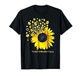 Sunflower Accept Understand Love Autism Awareness Tshirt