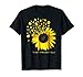 Sunflower Accept Understand Love Autism Awareness Tshirt