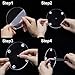Acrylic Donut Stands Display, Clear Bagels Doughnut Holder for Wedding Birthday Party Treat, 5 pieces