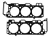 Evergreen HSHB8-20702 Cylinder Head Gasket Set Head Bolt