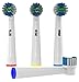 Replacement Toothbrush Heads for Oral B by Oliver James, 12 Pack Regular Heads with Travel Caps, Precision Clean Refill compatible with Oral B Pro1000 Pro3000 Pro5000 Pro7000