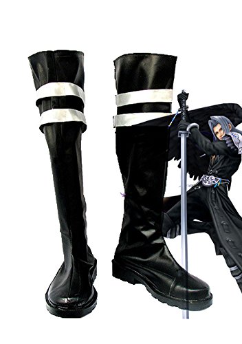 Final Fantasy VII FF7 Sephiroth Cosplay Shoes Boots Custom Made 2