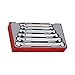 Teng Tools 6 Piece Double Flex Wrench Set - TT6506, Silver