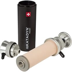 Katadyn Pocket Water Filter for Backpacking, Group