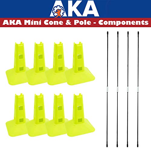 AKA Agility Set -Cone & Mini Pole