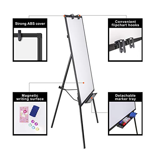 Easel Whiteboard Tripollo Dry Erase Tripod Board 36 x 24inch