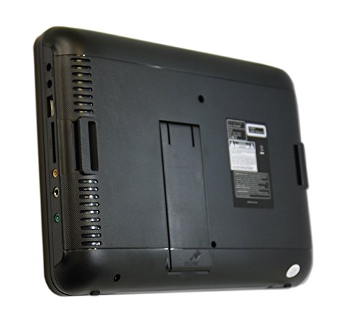 Sykik-SYDVD196-98-Inch-All-multi-region-zone-free-HD-portable-DVD-player-USB-SD-card-slot-AC-Adaptor-Car-Adaptor-Remote-Control-one-year-Sykik-USA-warranty-Black