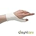 DayNcare Silicone Wrist Support Brace Premium Gel Sleeve | White Set of 2 for Right Left Hand | Relieve Wrist and Thumb Pain Including Arthritis, Rheumatism, Carpal Tunnel, Tenosynovitis & More