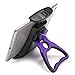Aduro U-Grip Tablet Stand Holder [Easy-Grip] Adjustable Multi-Angle Universal Desk Mount for iPad & All Tablets (Purple)