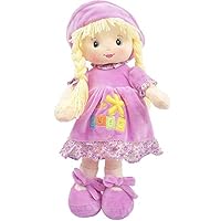 Linzy Plush 17.5" Purple Niobe Sweet Cakes Rag Doll