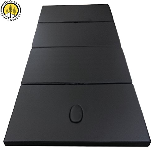 Shiatsu Mat Practitioner Thai Pad Tumbling Gym Mat With Case Black