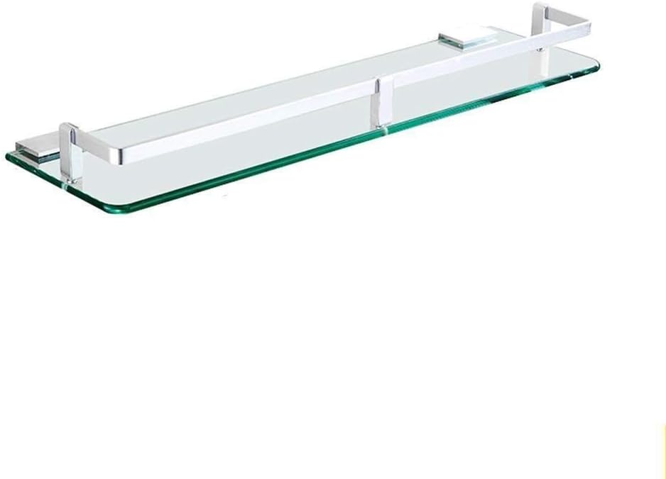 Zfgg Euro Glass Vanity Shelf Polished Chrome Size 30cm Amazon Com