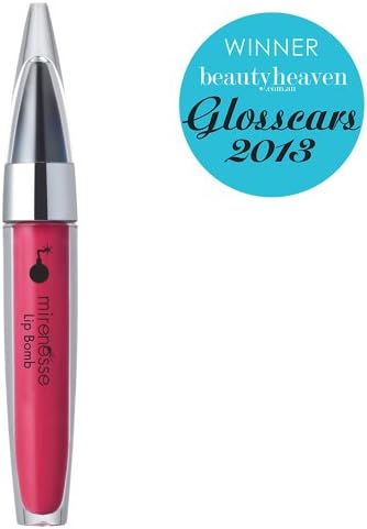 Mirenesse Cosmetics Lip Bomb Glossy Lacquer Stain 3.5g/0.12oz (Lip Bomb #4) - AUTHENTIC