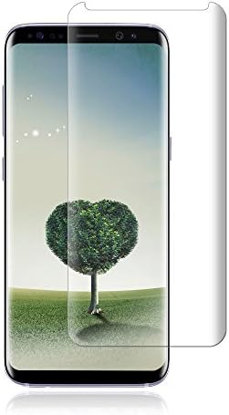 Galaxy S8 Screen Protector - Yeptech Upgraded [3D Curved Edge] [Case Friendly] Tempered Glass Screen Cover for Samsung Galaxy S8