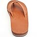 Rainbow Sandals Men's Premier Leather Double Layer with Arch Wide Strap, Mocha, Men's Large / 9.5-10.5 D(M) US