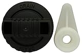 Ridgid VT2561 Genuine OEM Plastic Filter Nut and Drain Cap Kit for Pre-2010 Ridgid Wet / Dry Vacuums