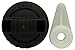 Ridgid VT2561 Genuine OEM Plastic Filter Nut and Drain Cap Kit for Pre-2010 Ridgid Wet / Dry Vacuums
