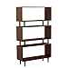 Bookshelves Margo Mid Century, (Walnut Brown)