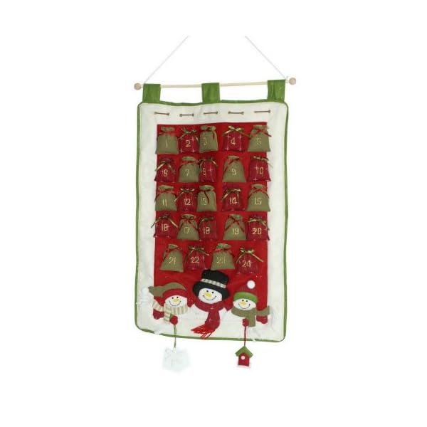 small foot Adventskalender Schneefreunde, Stoff, Mehrfarbig