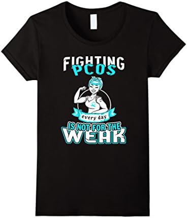 Women's Fighting PCOS Everyday is Not For The Weak  Medium Black