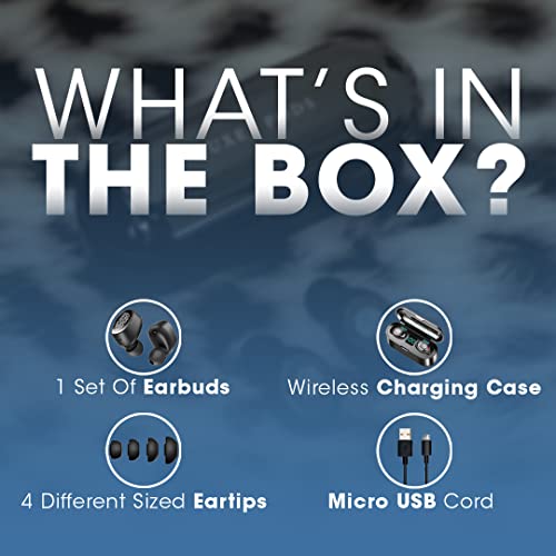 Luxe Pods Wireless Earbuds Bluetooth 5.0 Headphones Waterproof Ear