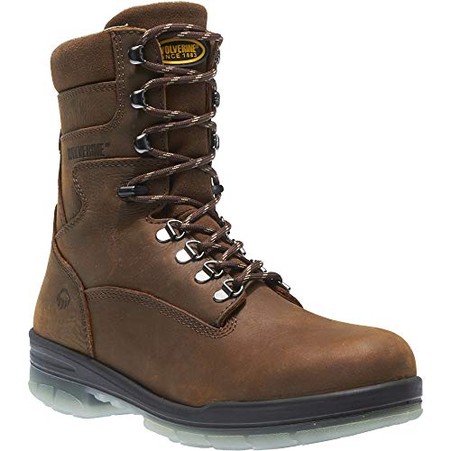 Wolverine I-90 DuraShocks Waterproof Insulated Steel Toe 8" Work Boot Men 11.5 Stone - Thumbnail 4