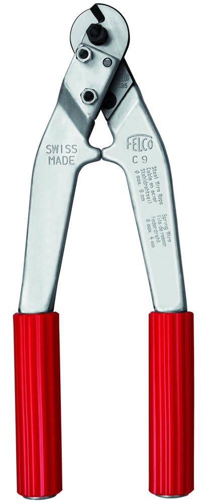 Felco Barbed Wire Cutter Model C7 One Handed Operation Triangular Cutting System Cuts 7mm Wire and Cable Without Squashing Dinghy Sailing Rigging Yacht Rigging Gardening Made in Switzerland