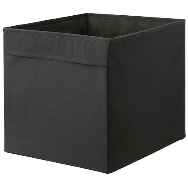 Ikea Caja, Poliéster, Negro, 70x34x3 cm: Amazon.es: Hogar