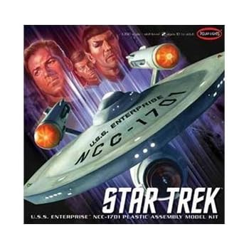 1:350 star trek u.s.s enterprise ncc-1701 plastic assembly model kit