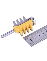 dboyun vástago de 1 4" Bit Taper vástago lengüeta y ranura Router Bit Set carpintería cortador herramientas eléctricas -1 4" vástago