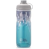 Polar Bottle Breakaway Muck Insulated Mountain Bike Water Bottle - BPA Free, Cycling & Sports Squeeze Bottle with Dust Cover