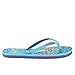 Ed Hardy Women's Jungle Flip Flop Sandal - Turquoise - 9