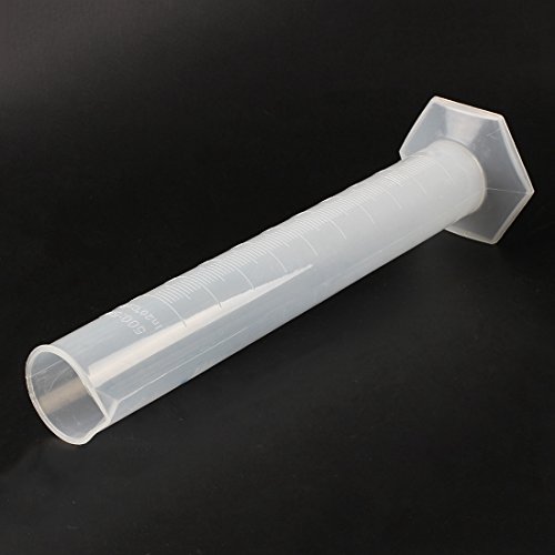 Cylinder - TOOGOO(R)10 25 50 100 250 500ml graduated cylinder to measure students Laboratory DIY 6 pcs