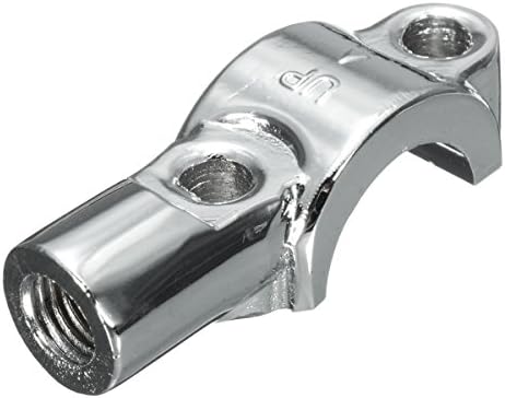 Brake Clutch Master Cylinder Mirror Mount Bracket 7/8 Inch Universal Motorcycle - Chrome