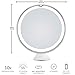 London Luxury 10X Magnifying Makeup Mirror | Lighted Makeup Mirror With 20 LEDs | 8