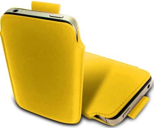 N E Fing Yellow PU leather pull tab case for LG GD580 Lollipop(s)