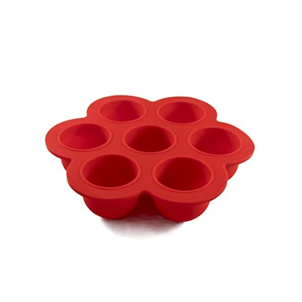 Silicone Egg Bite Molds - Instant Pot Accessory Sealable Food Grade Pressure Cooker 5, 6, 8 QT (Pack of 2) - Image 4