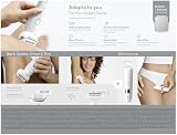 Braun Silk-épil 9 Epilator Wet Dry Pivoting Head 40 Tweezers EU Plug White view 9