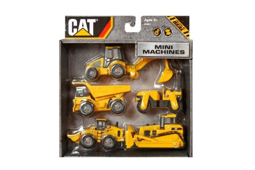 Toy State CAT Mini Machine, 3", 5-Pack - Thumbnail 3