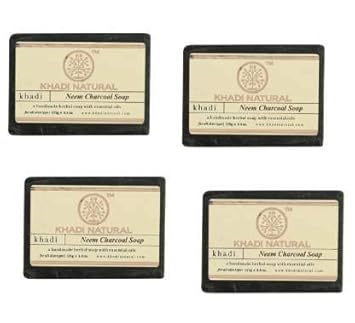 khadi natural herbal charcoal soap