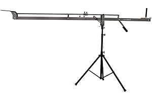 PROAIM 4' Astra Compact Video Camera Jib/Crane with Stand. Payload-8kg/17.6lb. Includes LCD Mount & Counterweight Post