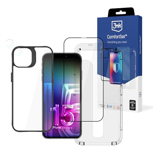 Comfort Set 3MK 4 in 1 iPhone 15 Plus en promo sur Amazon