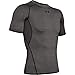Under Armour Men's UA HeatGear Armour Short Sleeve Compression Shirt XXL Gray