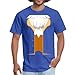 Spreadshirt Beast Jacket Aristocratic Rococo Costume Men's T-Shirt, L, Royal Blue
