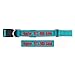 Moonsea Personalized Dog Collar,Custom Embroidered pet ID Collars with Hook Fastener Name Patch Tapes for XSmall, Small, Medium, Large Dogs (Collar with ID Patch)