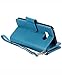 Samsung S8 Case,Galaxy S8 Wallet Case, FLYEE 9 Card Slot PU Leather Magnetic Protective Cover with Mirror and Wrist Strap for Samsung Galaxy s8 Blue