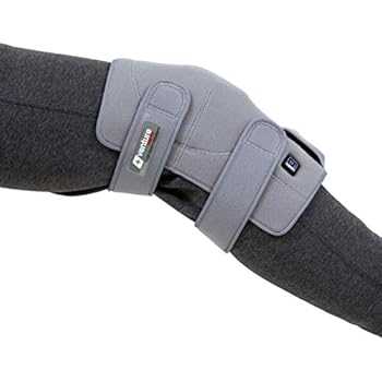 Venture Heat Infrared Knee Heating Pad for Pain Injury Recovery - Support Brace Wrap for Sprains, Arthritis, Joint Pain Relief, Swollen ACL Tear, Patella