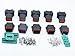 CNKF 5 Sets DT 8 Pin black male and female auto Waterproof Electrical Wire Connector Plug DT06-8S DT04-8P