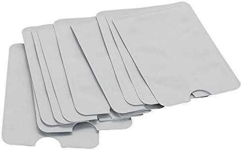 Clairty RFID Blocking Sleeve Credit Card RFID Blocking Sleeves Credit Card Protector Sleeves Top Identity Theft Protection Travel 10 Sleeves Set