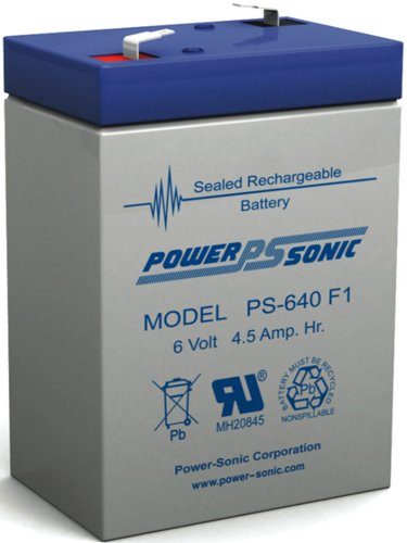 UB645 6V 4.5AH Oreck electric broom AV701B replacement battery
